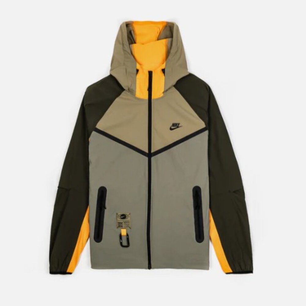 NEW! Nike Tech Windrunner Woven Full-Zip Hoodie Jacket IB8956-276 M $155.00